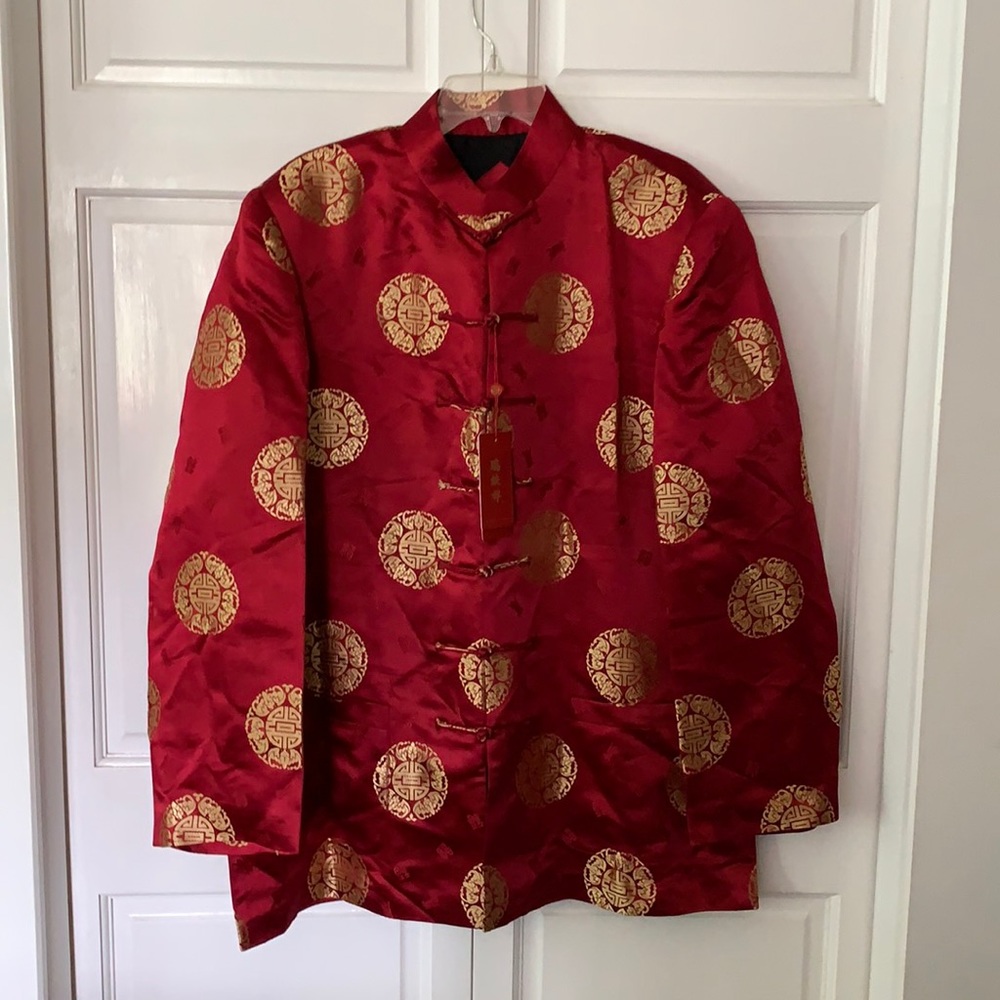 RUI FU XIANG silk lined Jacket